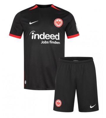 Eintracht Frankfurt Segunda Equipación Niños 2024-25 Manga Corta (+ Pantalones cortos)